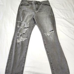 American Eagle Charcoal High Rise Jegging NWT